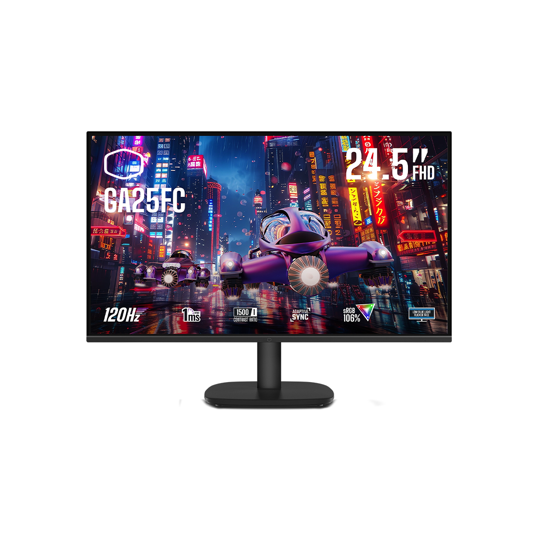 مانیتور 24 اینچ کولر مستر Cooler master GA25FC