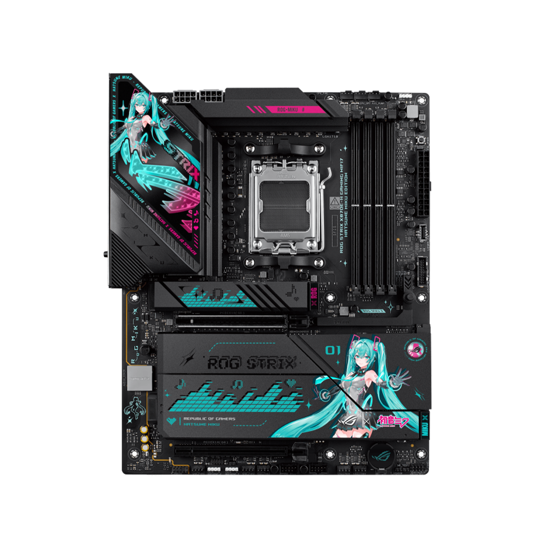 مادربرد Rogstrix X870E-H GAMING WIFI7 Hatsune Miku Edition